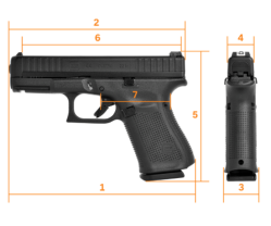 Glock G44 Compacta 22lr dim