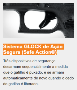 Sistema GLOCK de Ação Segura (Safe Action®)